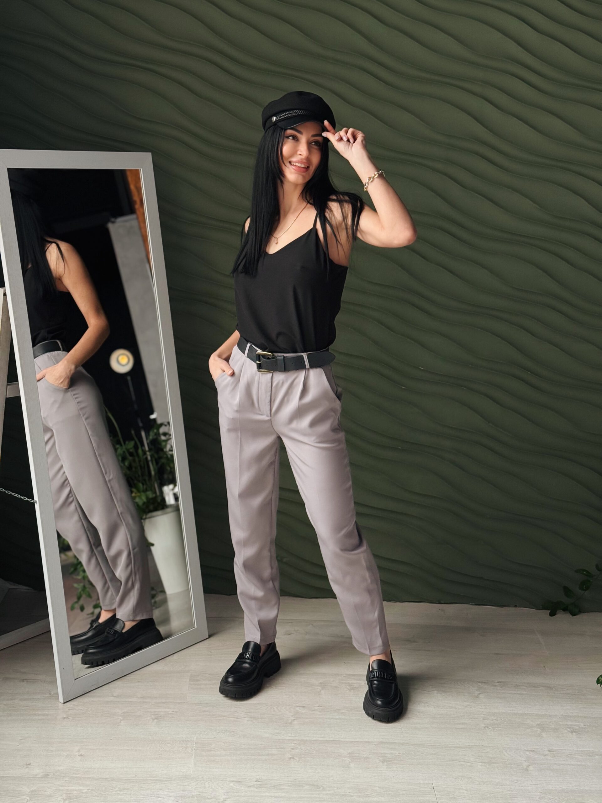 Класичні вкорочені брюки - Зображення 3