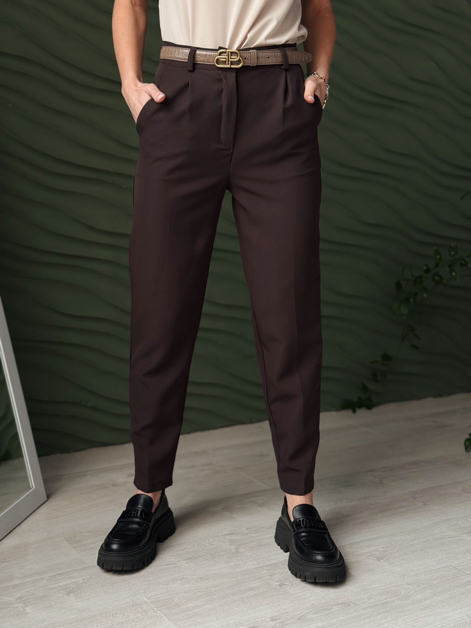 Класичні вкорочені брюки - Зображення 6