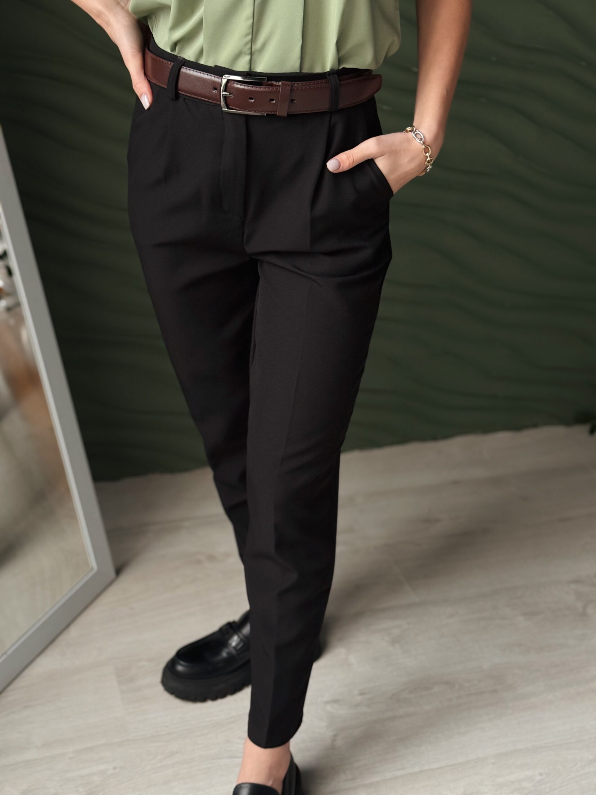 Класичні вкорочені брюки - Зображення 7