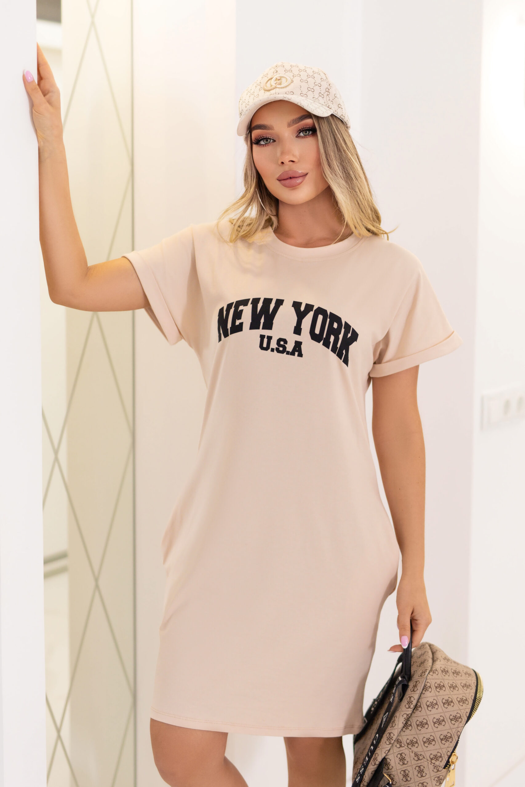 Літня сукня-футболка