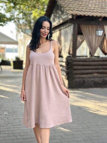 Сарафан із мусліна на бретельках - Зображення 18