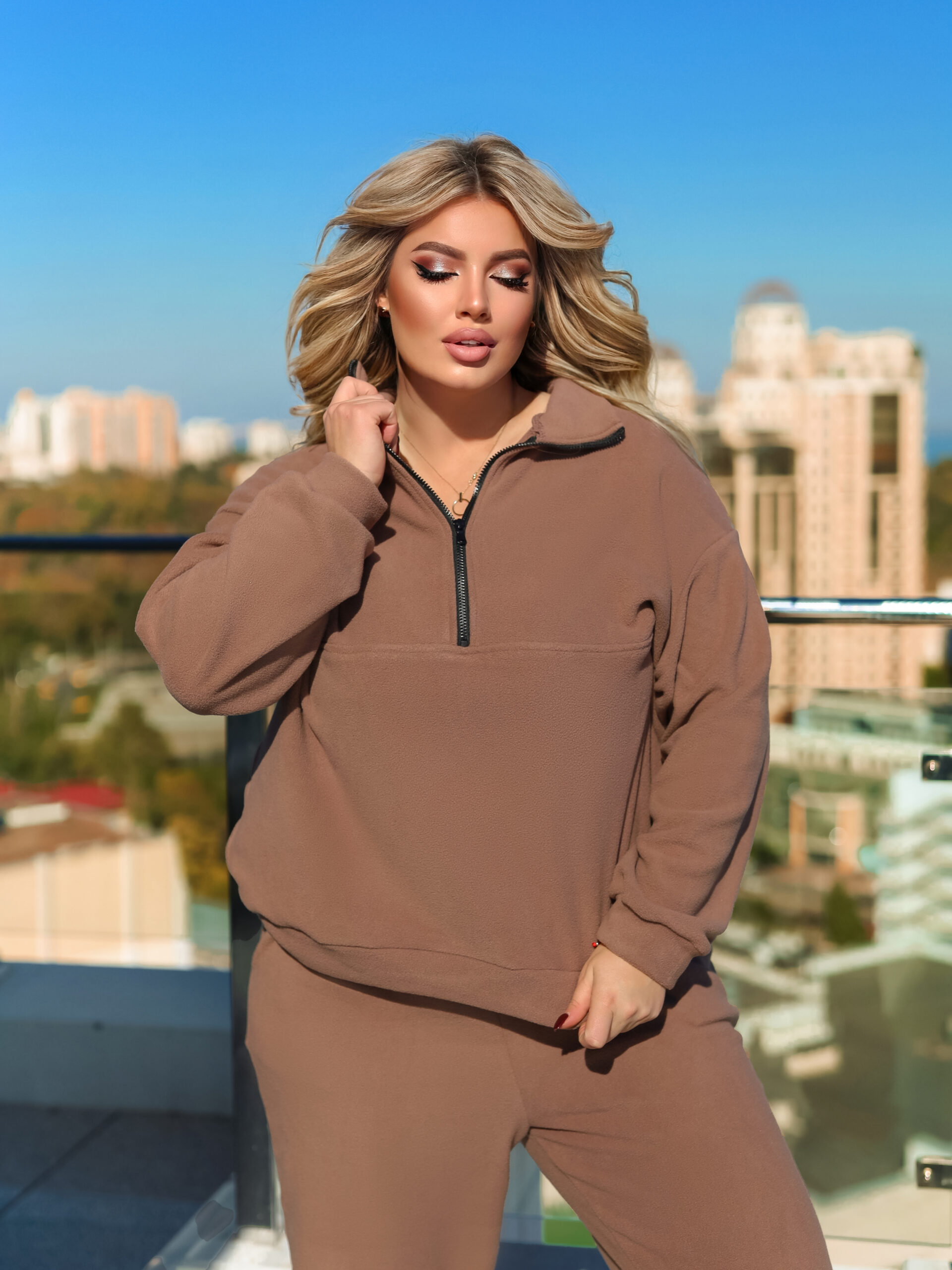 Теплий спортивний костюм на флісі - Зображення 6