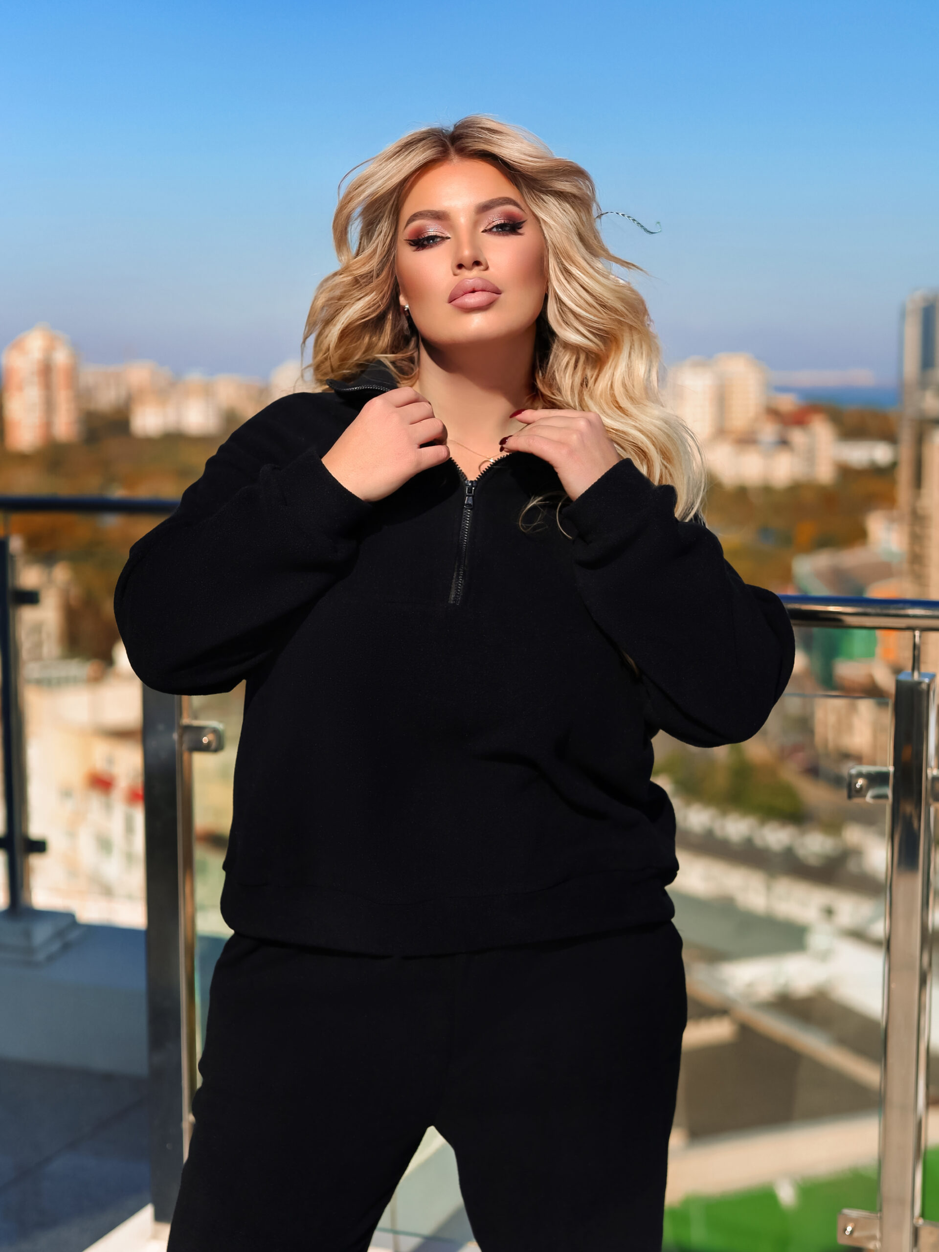 Теплий спортивний костюм на флісі - Зображення 3