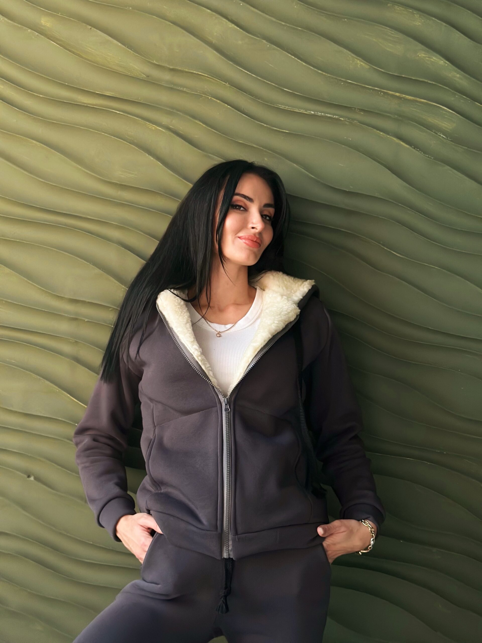 Зимовий спортивний костюм на хутрі - Зображення 11