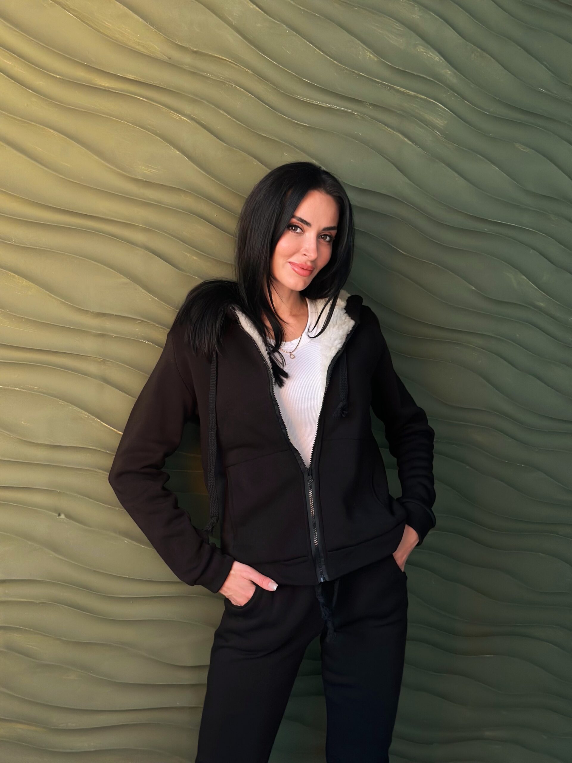 Зимовий спортивний костюм на хутрі - Зображення 12