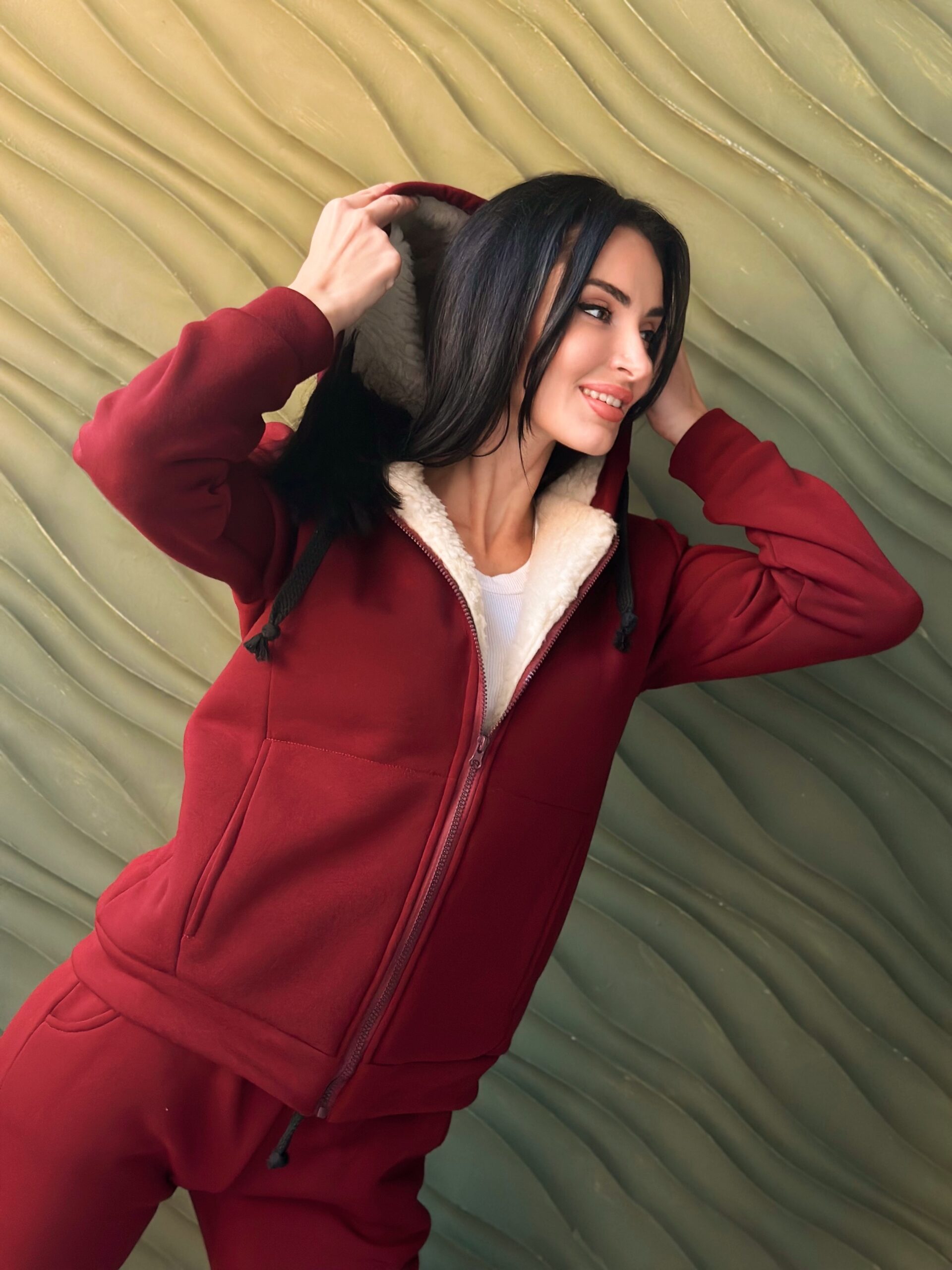 Зимовий спортивний костюм на хутрі - Зображення 15