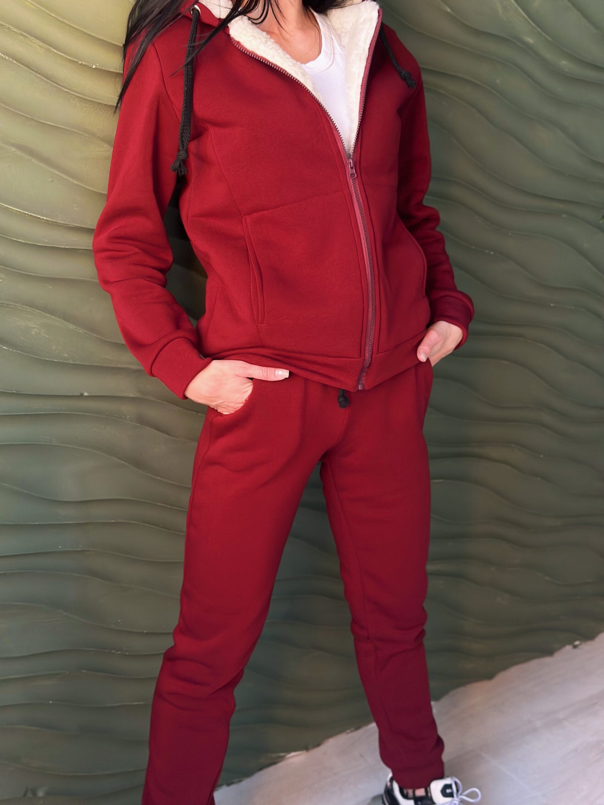 Зимовий спортивний костюм на хутрі - Зображення 6