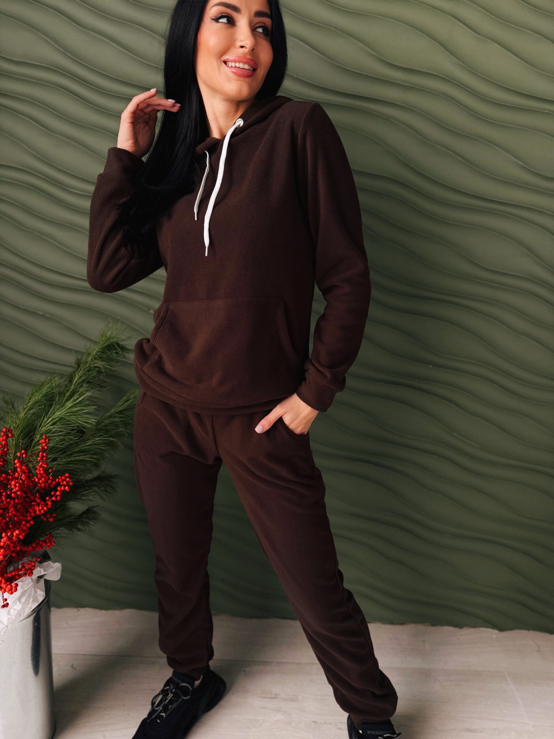 Спортивний флісовий костюм - Зображення 2