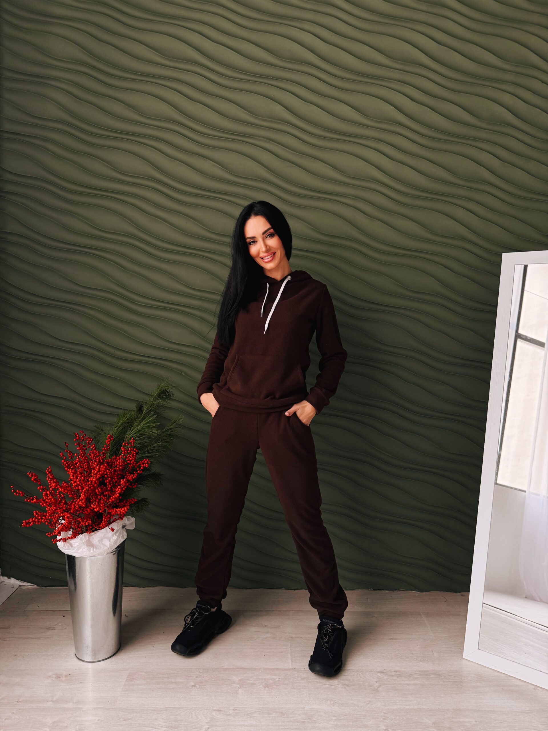 Спортивний флісовий костюм