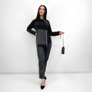 Повсякденний костюм з блискавками